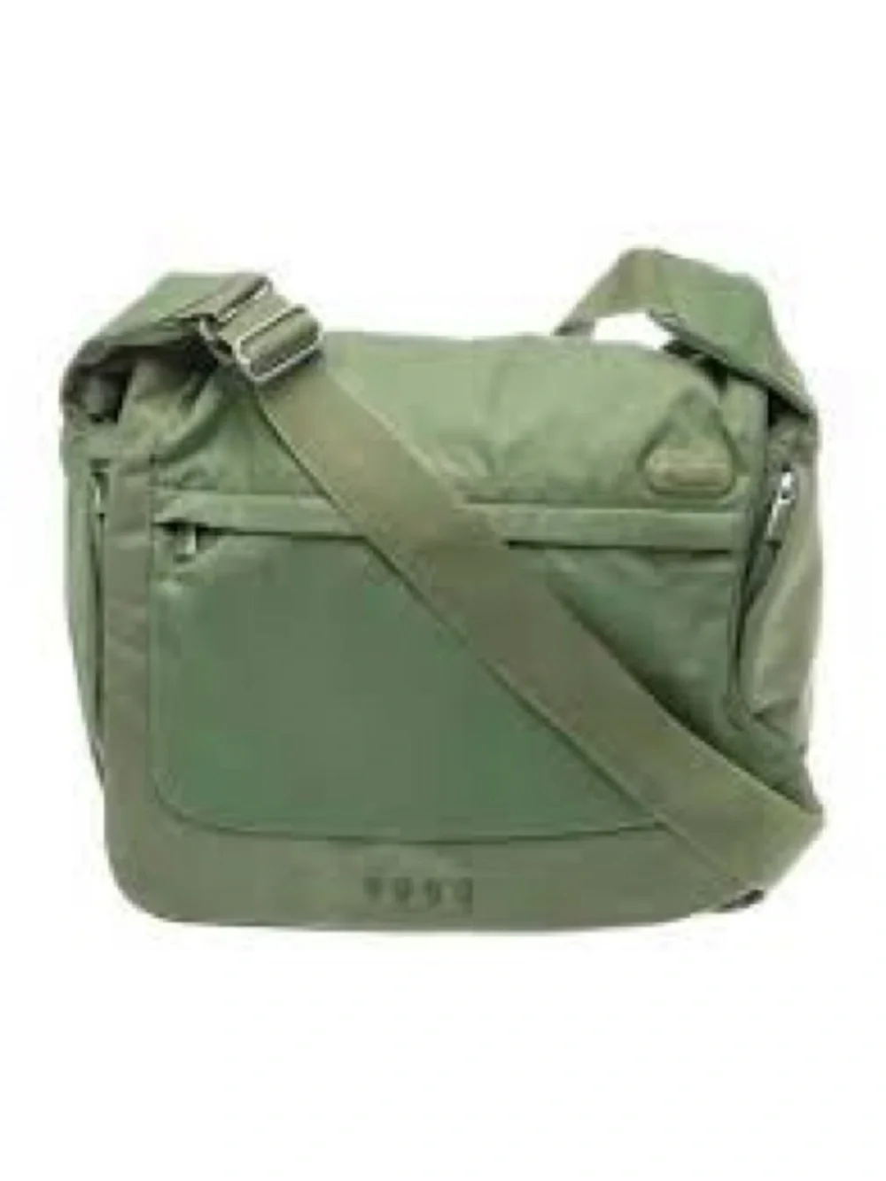 Tumi T Tech Vintage Green Messenger Bag